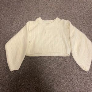 Crop top sweater!